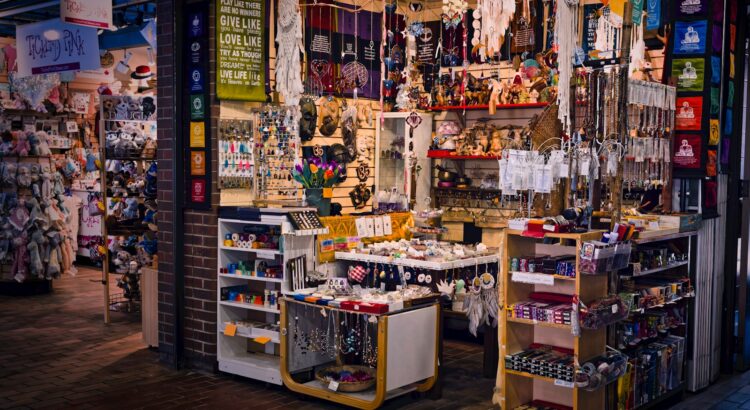 a store with a lot of items on display